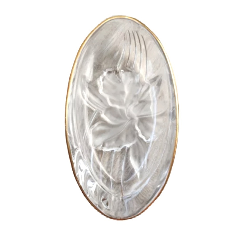 MIKASA STUDIO NOVA GOLDEN ORCHID DISH
